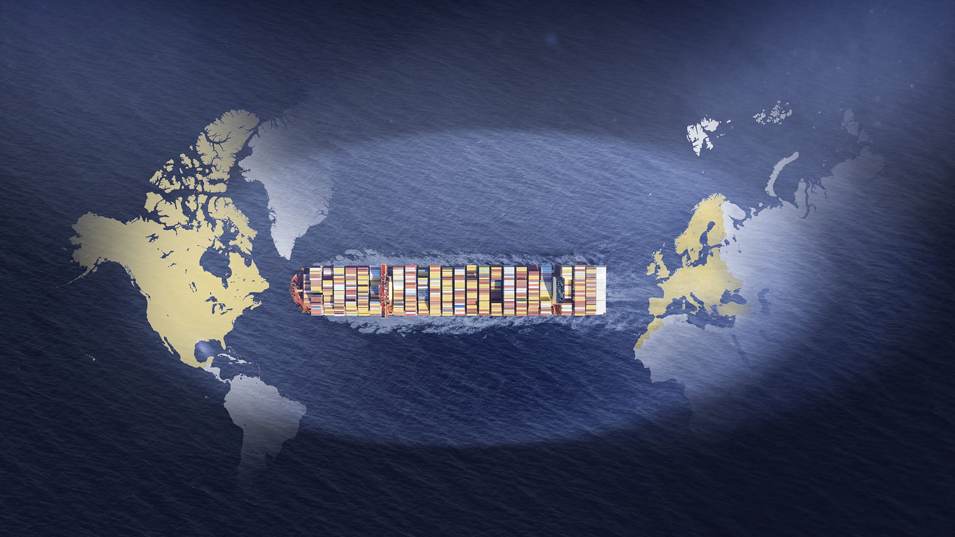 MSC vessel connecting North America and Europe