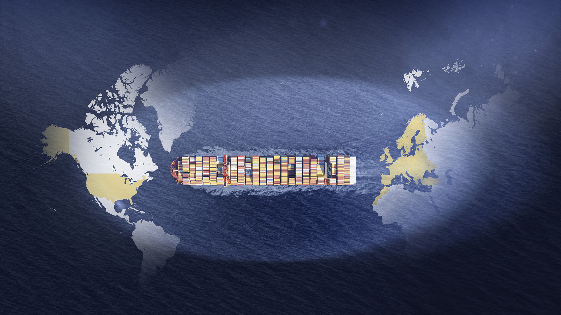 MSC vessel connecting USA and Europe